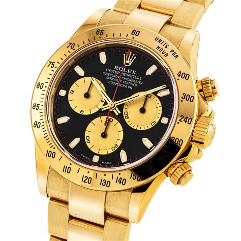 Rolex daytona gold price